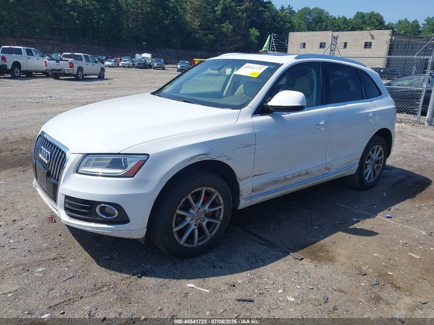 Vin: wa1c2afp0ga124107, lot: 46039992, audi q5 2.0t premium 20162