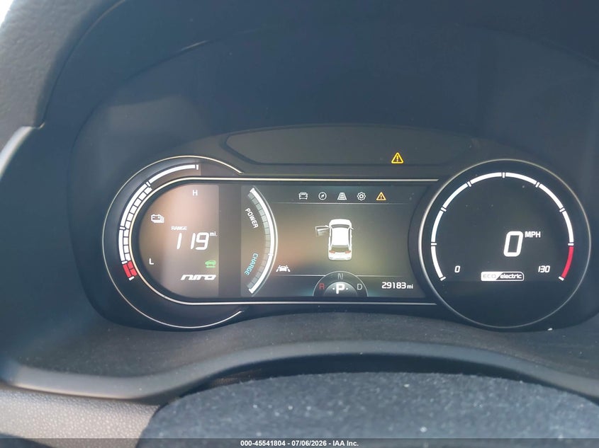 2019 Kia Niro Ev Ex Premium VIN: KNDCE3LG3K5017826 Lot: 45541804