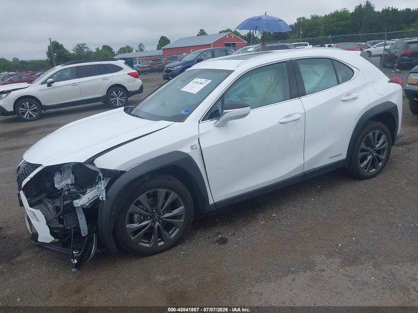 Vin: jthr9jbh3m2052611, lot: 46040076, lexus ux 250h f sport 20212