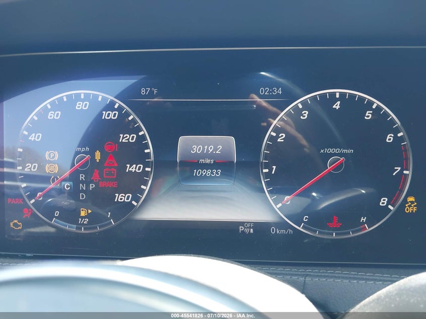 2019 Mercedes-Benz S 450 VIN: WDDUG6GB0KA481992 Lot: 45541826