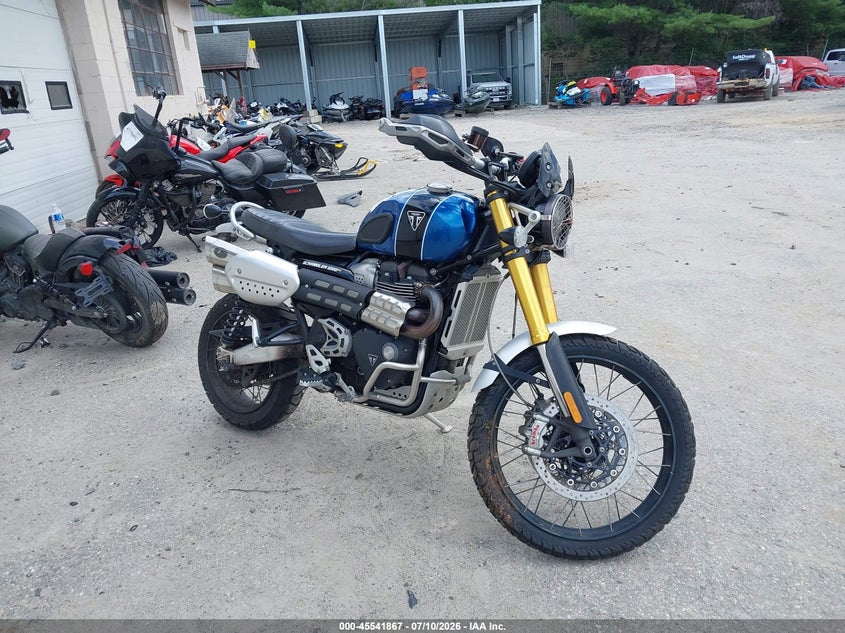 2022 TRIUMPH MOTORCYCLE SCRAMBLER auction photo 1
