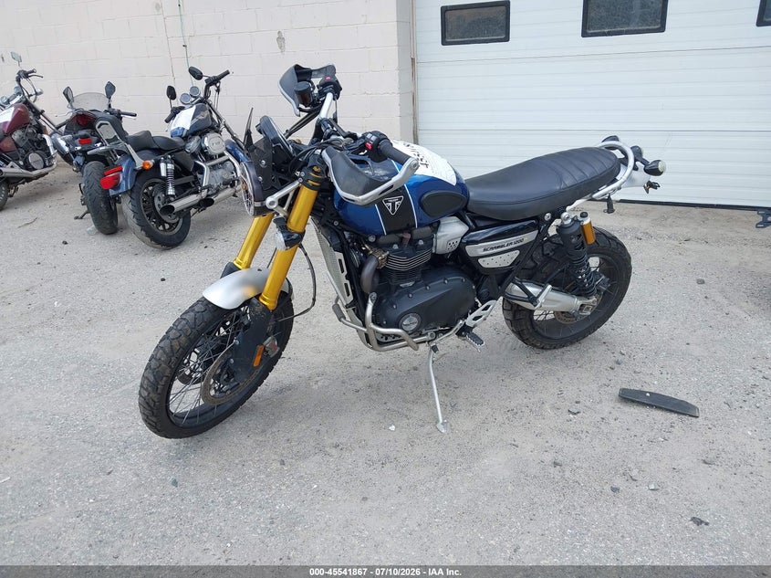 2022 TRIUMPH MOTORCYCLE SCRAMBLER auction photo 2