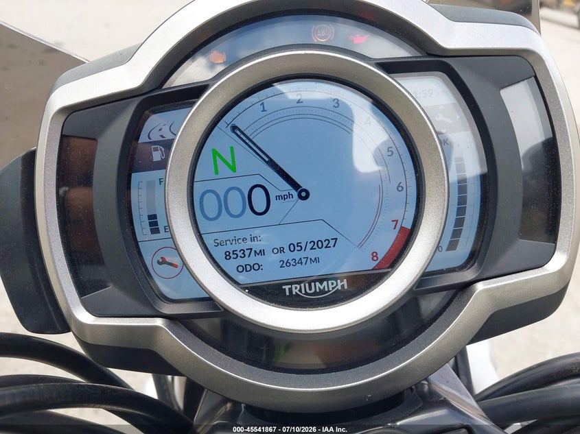 2022 TRIUMPH MOTORCYCLE SCRAMBLER auction photo 7
