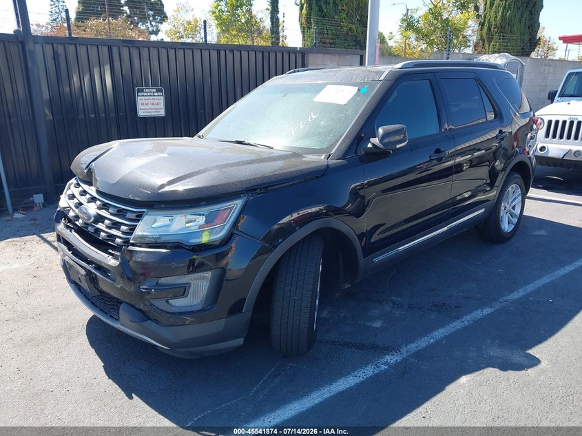Vin: 1fm5k7d86hga69895, lot: 46040143, ford explorer xlt 20172