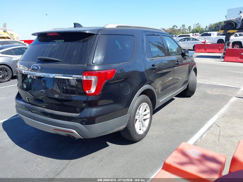 Vin: 1fm5k7d86hga69895, lot: 46040143, ford explorer xlt 20174