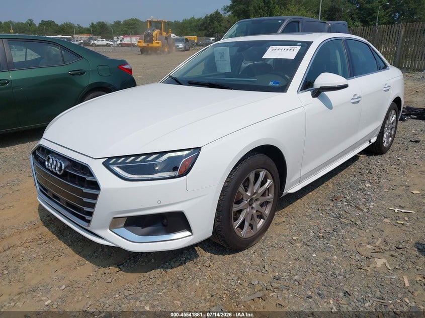 Vin: wauabaf40pa011600, lot: 46040150, audi a4 premium 40 tfsi quattro s tronic 20232