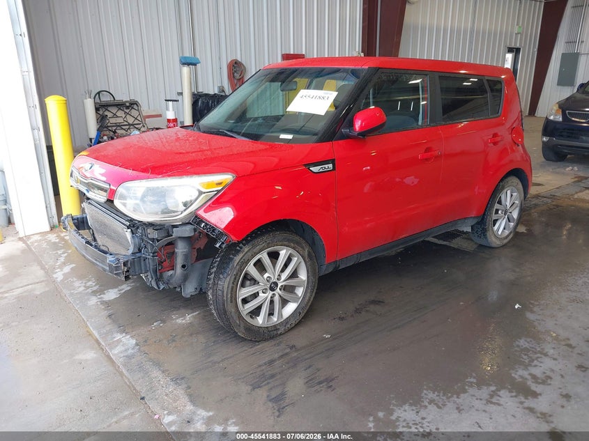 2018 Kia Soul, Front End, IAAI, VIN KNDJP3A50J7547015 — photo 2