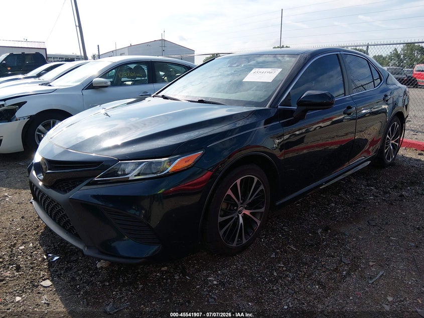 2019 Toyota Camry Se, Удар сзади, IAAI, VIN 4T1B11HK7KU707959 — фото 2
