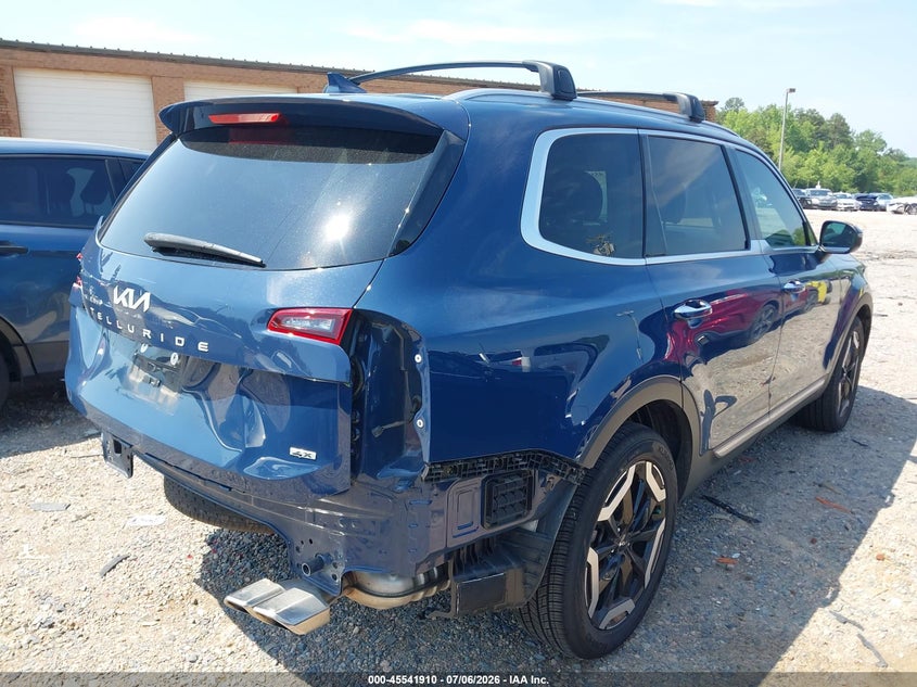 KIA TELLURIDE 2024 VIN 5XYP6DGC6RG431583