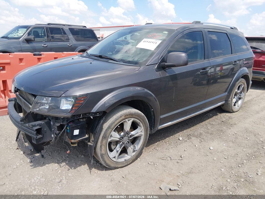 2016 Dodge Journey, Front End, IAAI, VIN 3C4PDCGG8GT114669 — photo 2
