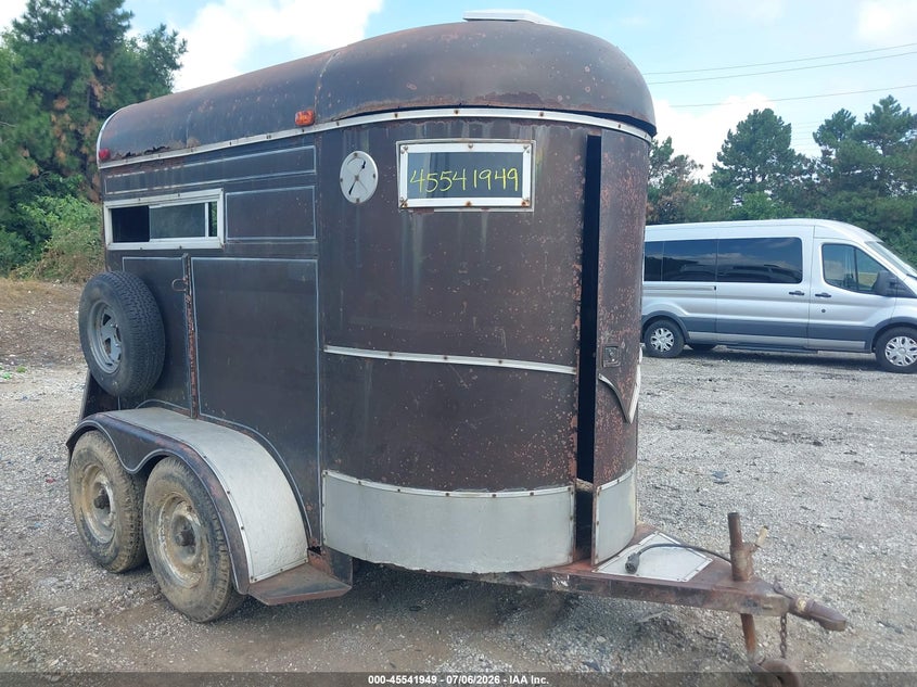 1980 Rustler Horse Trailer