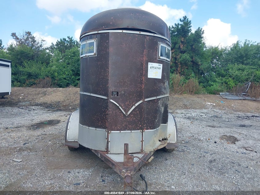 1980 RUSTLER HORSE TRAILER auction photo 7