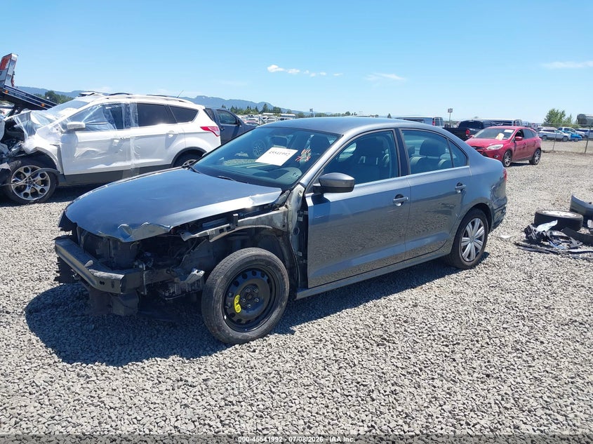 2017 Volkswagen Jetta, Left Front, IAAI, VIN 3VW2B7AJ3HM279338 — photo 2