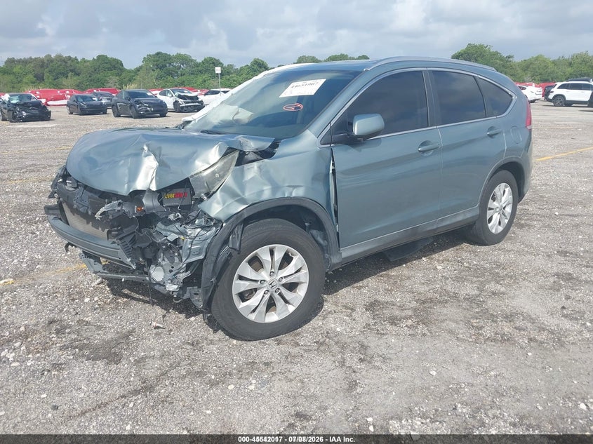 2012 Honda Cr-V Ex-L JHLRM3H73CC006699 photo 1