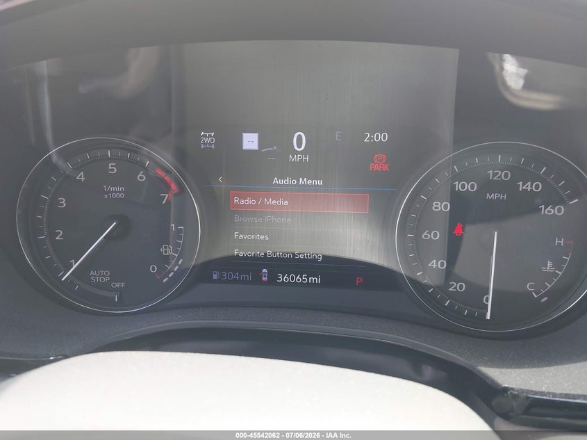 2023 CADILLAC XT5 auction photo 7