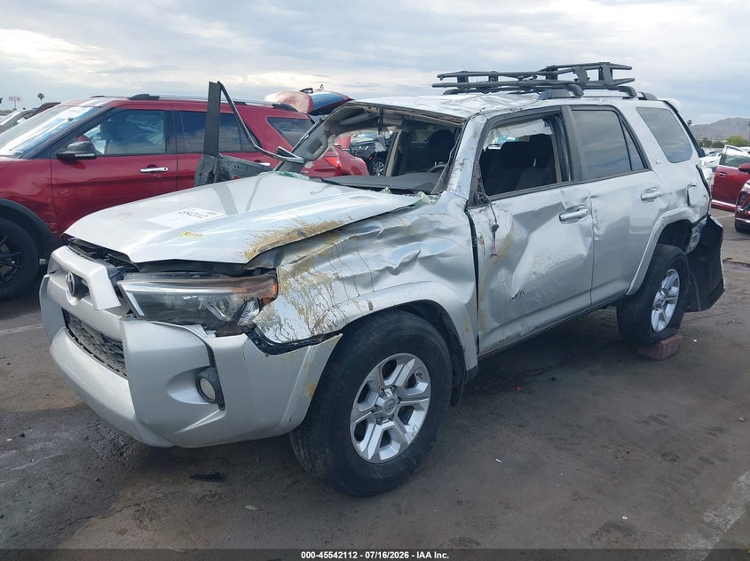 Vin: jtezu5jr6l5222017, lot: 46040381, toyota 4runner sr5 20202