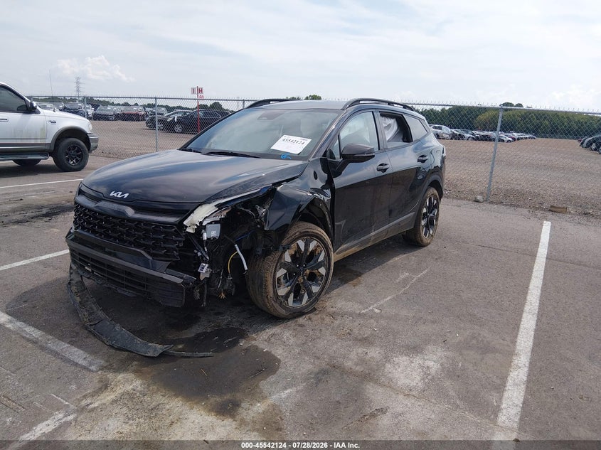 Vin: 5xyk6caf1pg016708, lot: 46040394, kia sportage x-line 20232