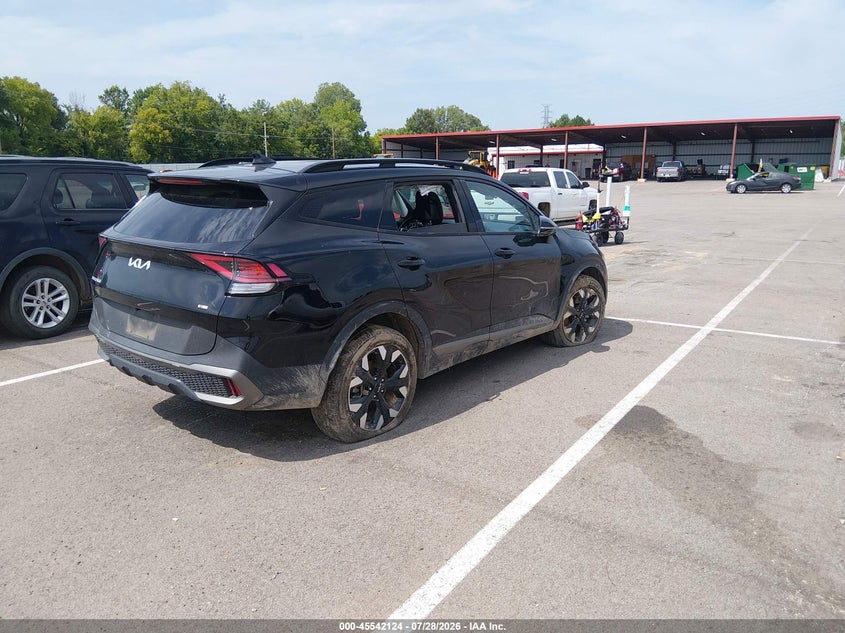 Vin: 5xyk6caf1pg016708, lot: 46040394, kia sportage x-line 20234