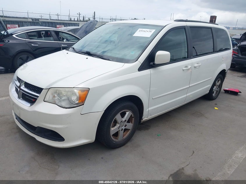 2012 Dodge Grand Caravan Sxt 2C4RDGCG4CR379057 photo 1