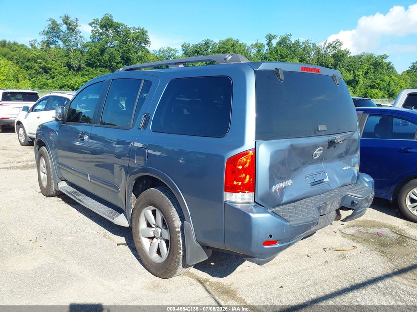 Vin: 5n1ba0nd3cn608311, lot: 46040404, nissan armada sv 20123
