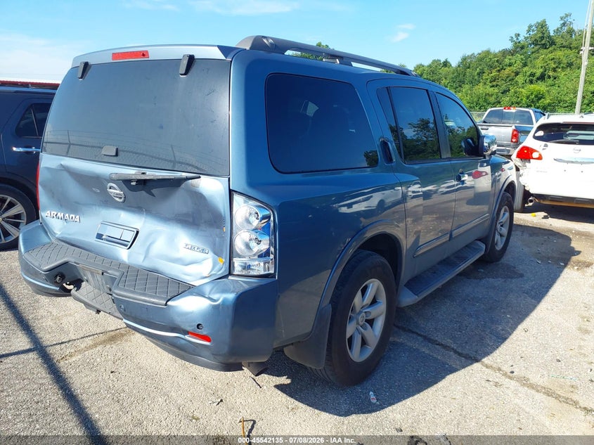 Vin: 5n1ba0nd3cn608311, lot: 46040404, nissan armada sv 20124