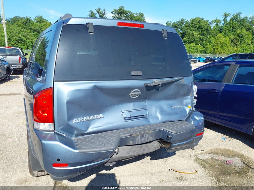 2012 Nissan Armada Sv VIN: 5N1BA0ND3CN608311 Lot: 45542135