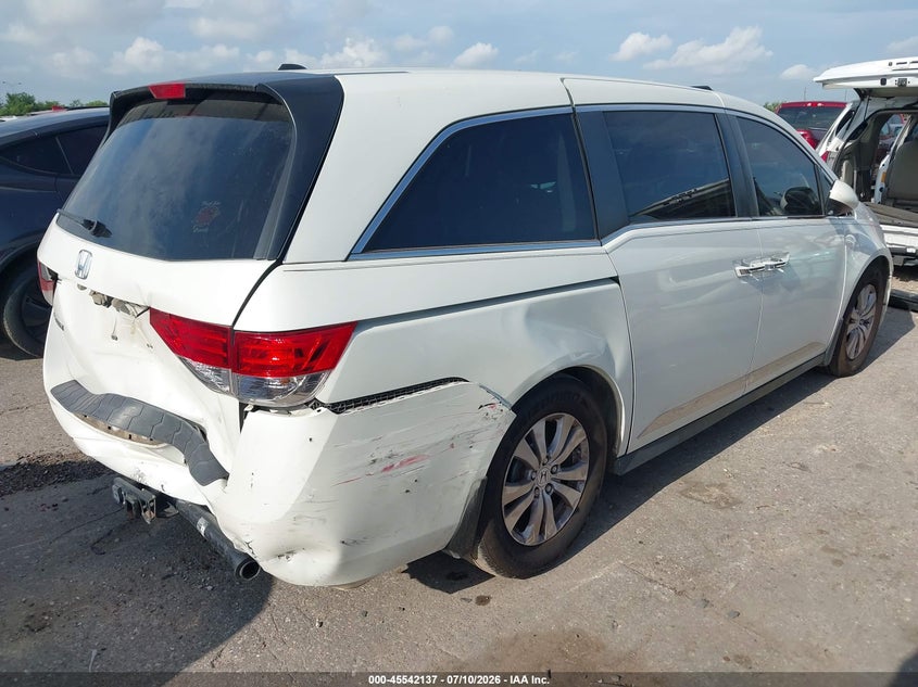 2015 HONDA ODYSSEY auction photo 4