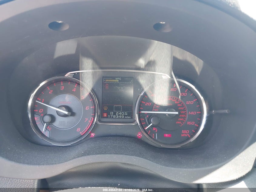 2016 Subaru Wrx Premium VIN: JF1VA1E61G9810531 Lot: 45542158