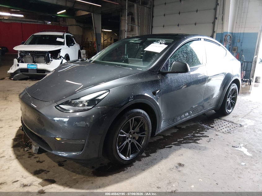 Vin: 7saygdee6ra325535, lot: 46040464, tesla model y long range dual motor all-wheel drive 20242