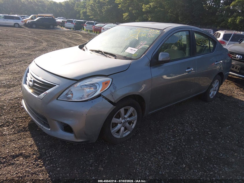 2012 NISSAN VERSA auction photo 2