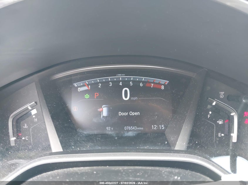 2019 HONDA CR-V auction photo 7
