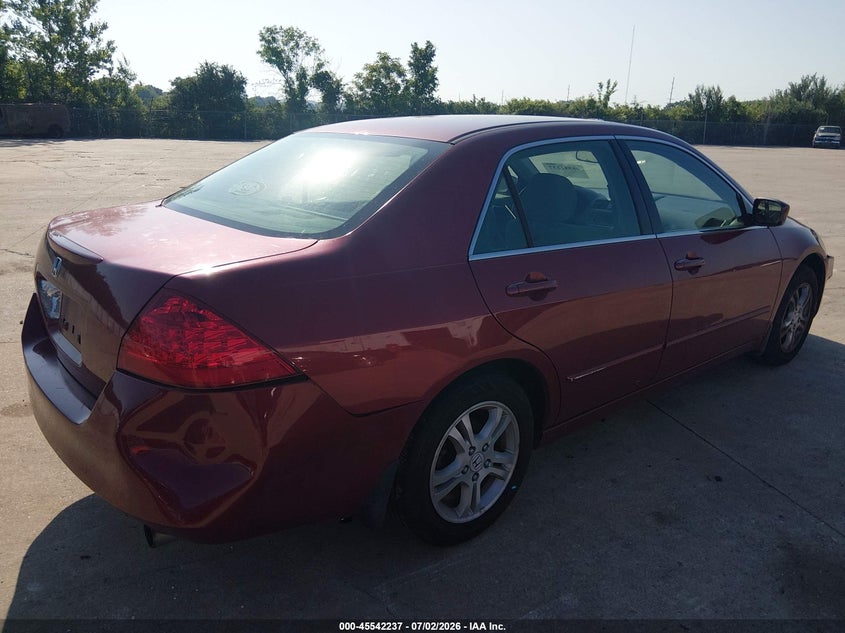 2007 HONDA ACCORD auction photo 4