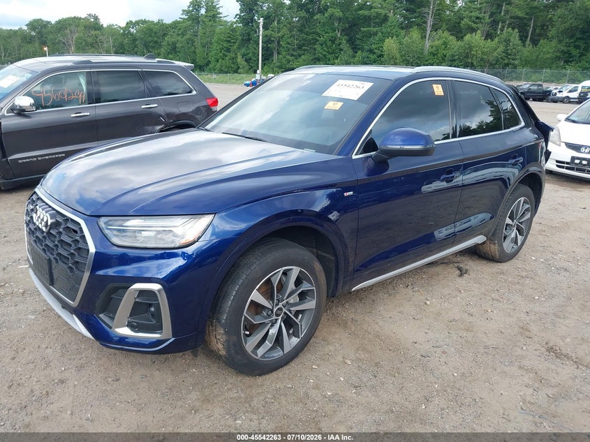 Vin: wa1gaafy1r2135787, lot: 46040532, audi q5 premium 45 tfsi s line quattro 20242