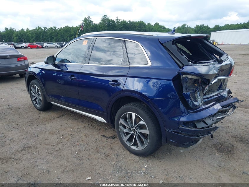 Vin: wa1gaafy1r2135787, lot: 46040532, audi q5 premium 45 tfsi s line quattro 20243