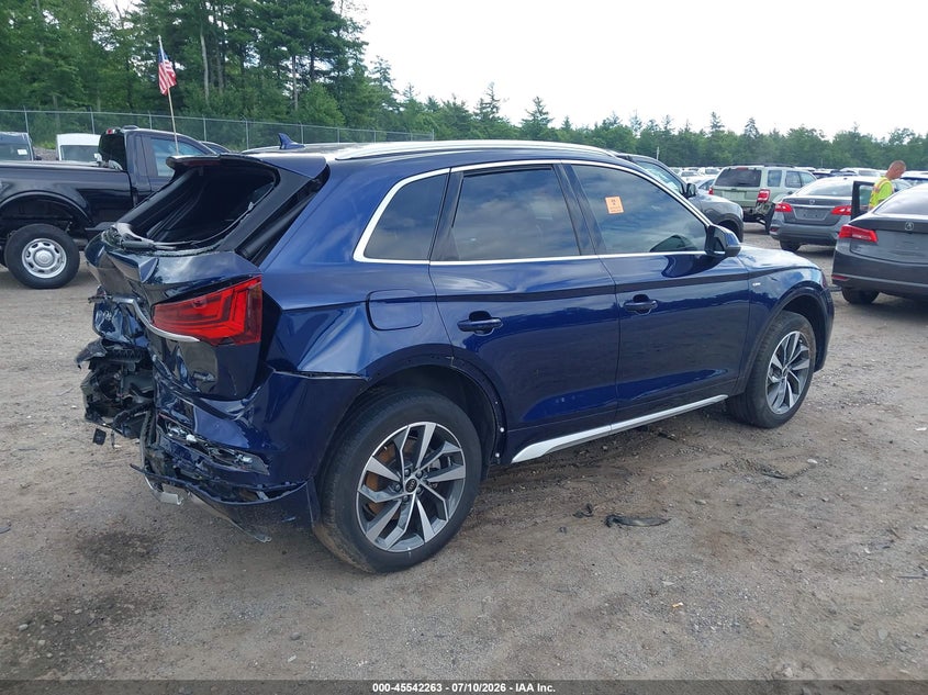 Vin: wa1gaafy1r2135787, lot: 46040532, audi q5 premium 45 tfsi s line quattro 20244