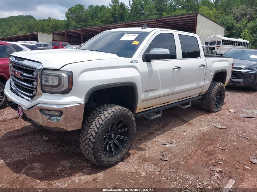 Vin: 3gtu2nec1gg289648, lot: 46040568, gmc sierra 1500 slt 20162