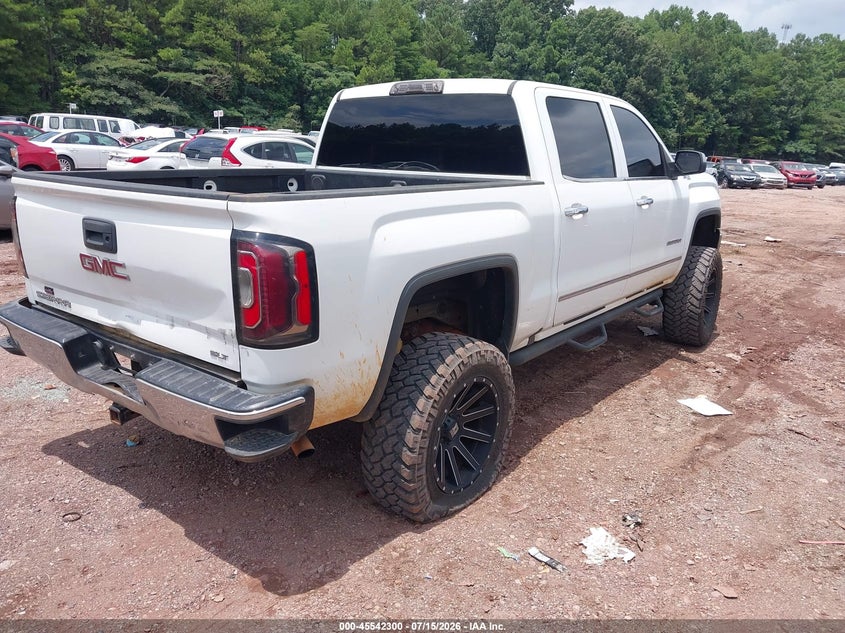 Vin: 3gtu2nec1gg289648, lot: 46040568, gmc sierra 1500 slt 20164