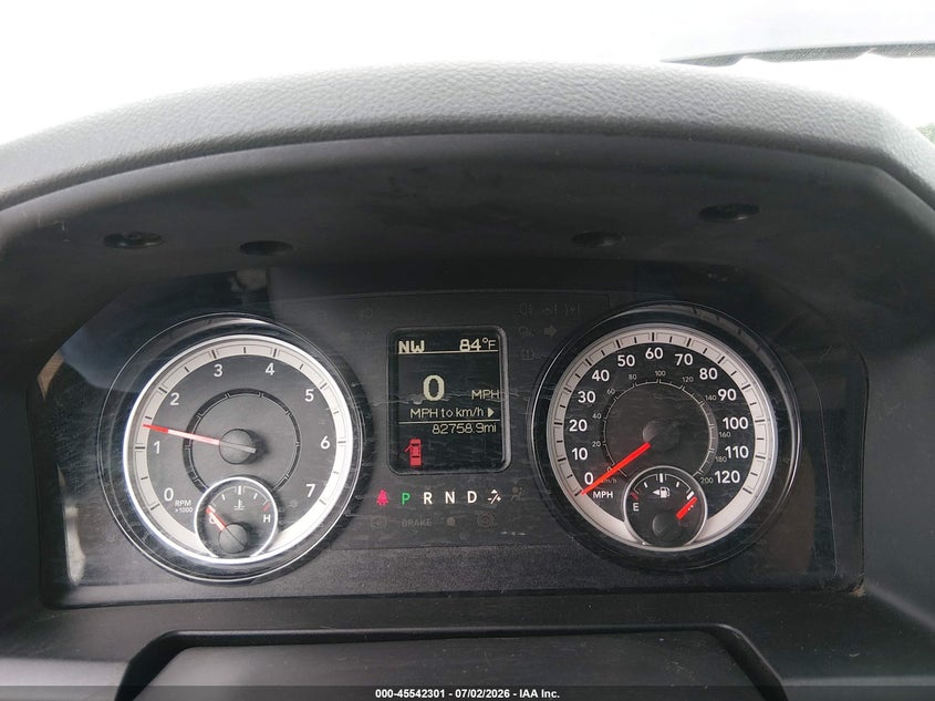 2019 Ram 1500 Classic Tradesman 4X4 6'4 Box VIN: 1C6RR7FGXKS658644 Lot: 45542301