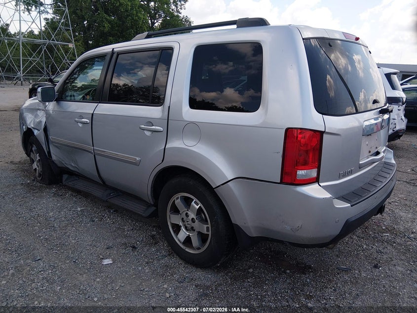 Vin: 5fnyf4h91bb074477, lot: 46040576, honda pilot touring 20113