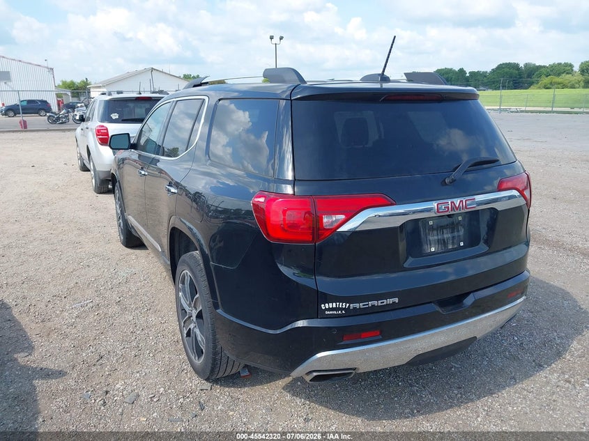 Vin: 1gkknpls1hz188667, lot: 46040589, gmc acadia denali 20173