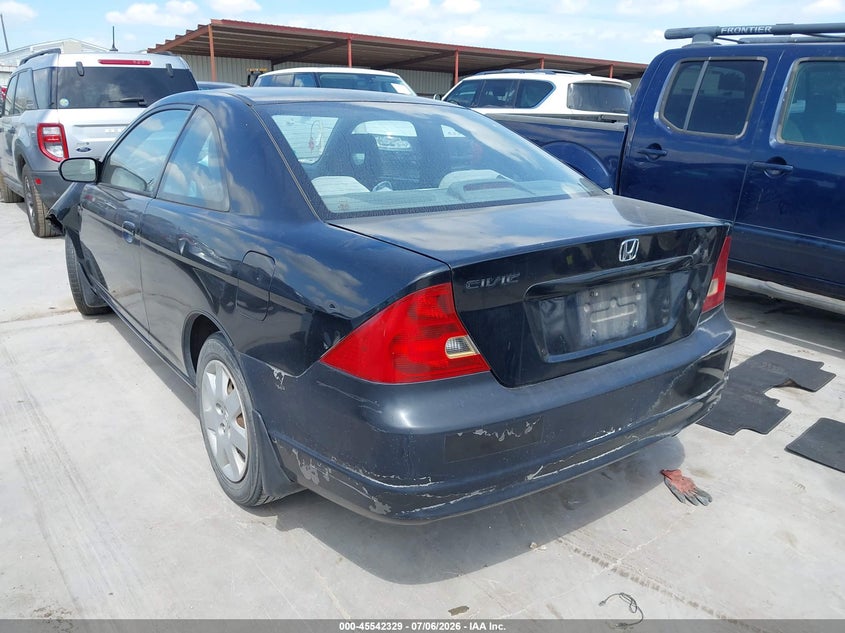 2002 HONDA CIVIC auction photo 3