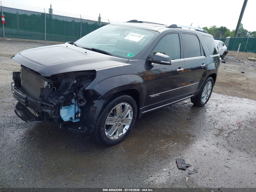 Vin: 1gkkvtkd2gj218400, lot: 46040628, gmc acadia denali 20162