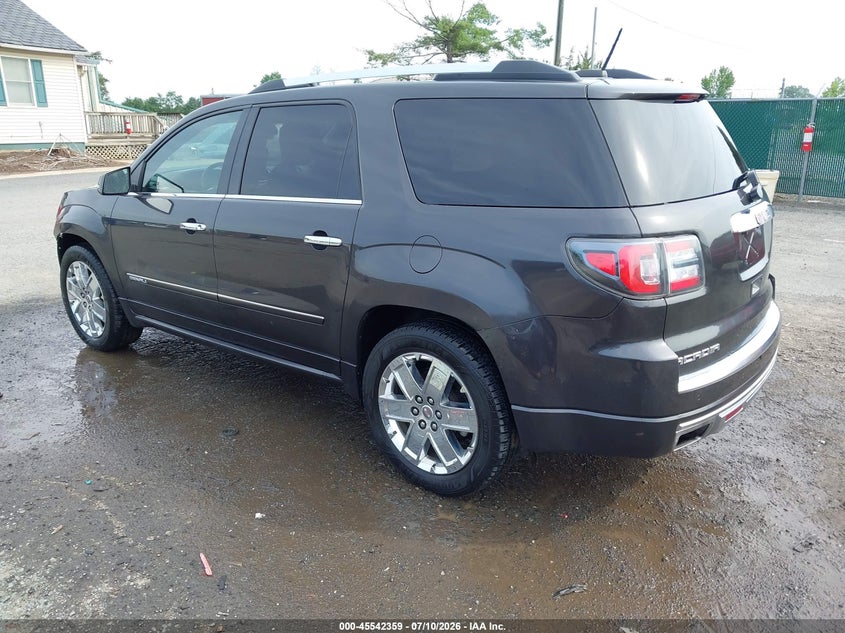 Vin: 1gkkvtkd2gj218400, lot: 46040628, gmc acadia denali 20163