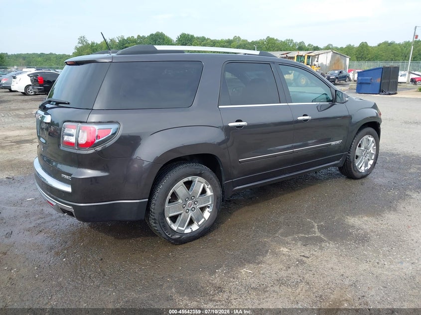 Vin: 1gkkvtkd2gj218400, lot: 46040628, gmc acadia denali 20164