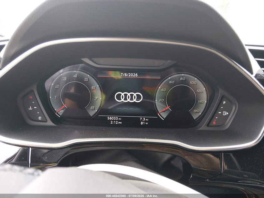 2022 Audi Q3 Premium Plus 45 Tfsi S Line Quattro Tiptronic VIN: WA1EECF34N1134645 Lot: 45542360