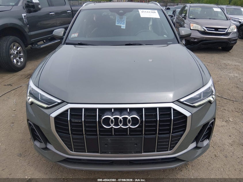 2022 Audi Q3 Premium Plus 45 Tfsi S Line Quattro Tiptronic VIN: WA1EECF34N1134645 Lot: 45542360