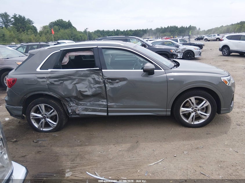 2022 Audi Q3 Premium Plus 45 Tfsi S Line Quattro Tiptronic VIN: WA1EECF34N1134645 Lot: 45542360