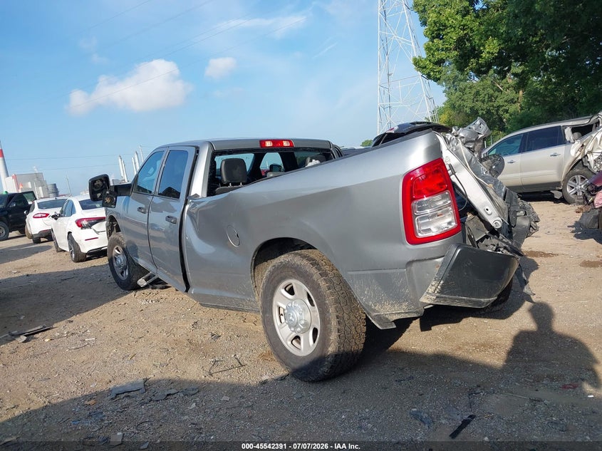 Vin: 3c6ur5hj2pg652701, lot: 46040660, ram 2500 tradesman  4x4 8' box 20233