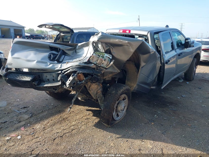 Vin: 3c6ur5hj2pg652701, lot: 46040660, ram 2500 tradesman  4x4 8' box 20234