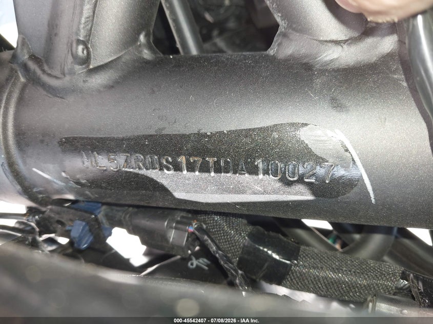 2026 Kawasaki Zr900 S VIN: ML5ZRDS17TDA10027 Lot: 45542407